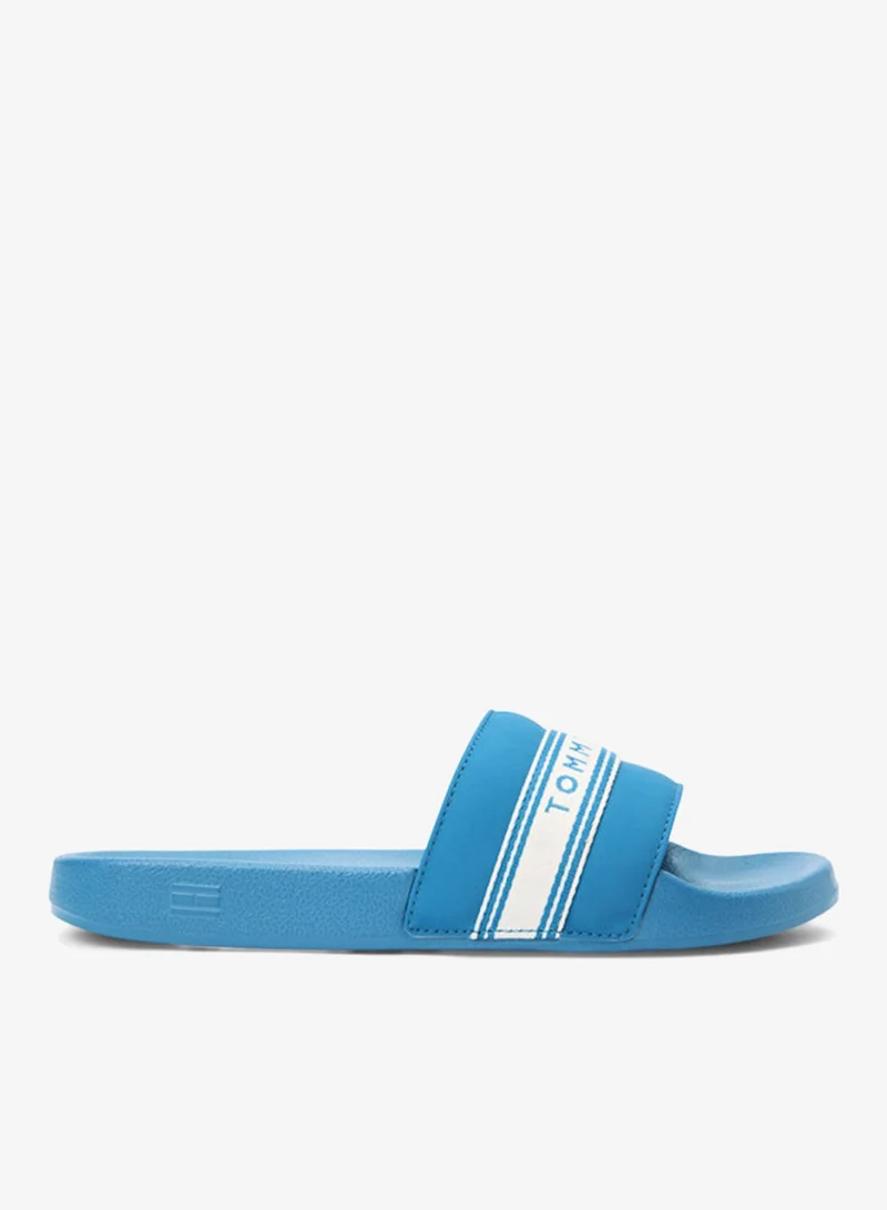 تومي هيلفيغر Logo Tape Webbing Pool Slides